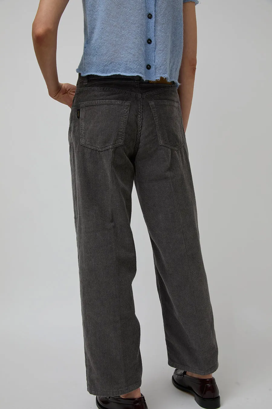 Haikure Betty Velvet Jean in Lead Grey sold by No. 6 product image thumbnail 4