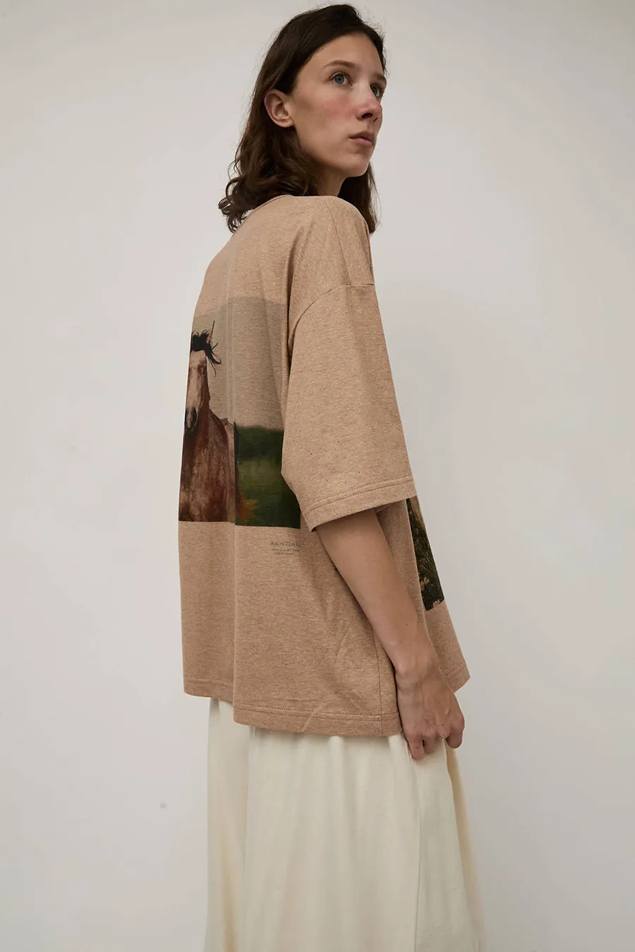 Anntian T-Shirt in Horse Print sold by No. 6 product image thumbnail 5