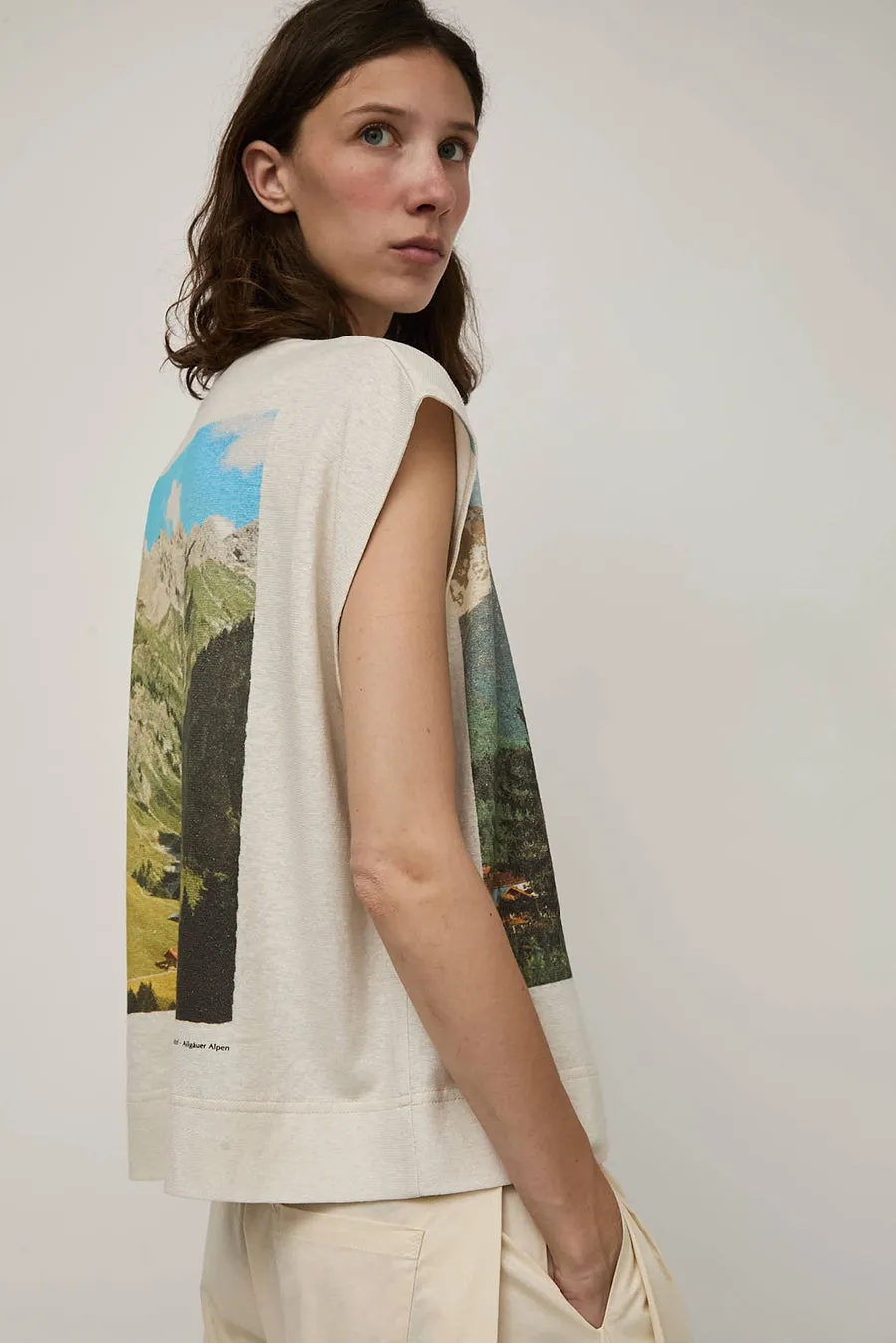 Anntian Tank Top in Print Postcards sold by No. 6 product image thumbnail 5