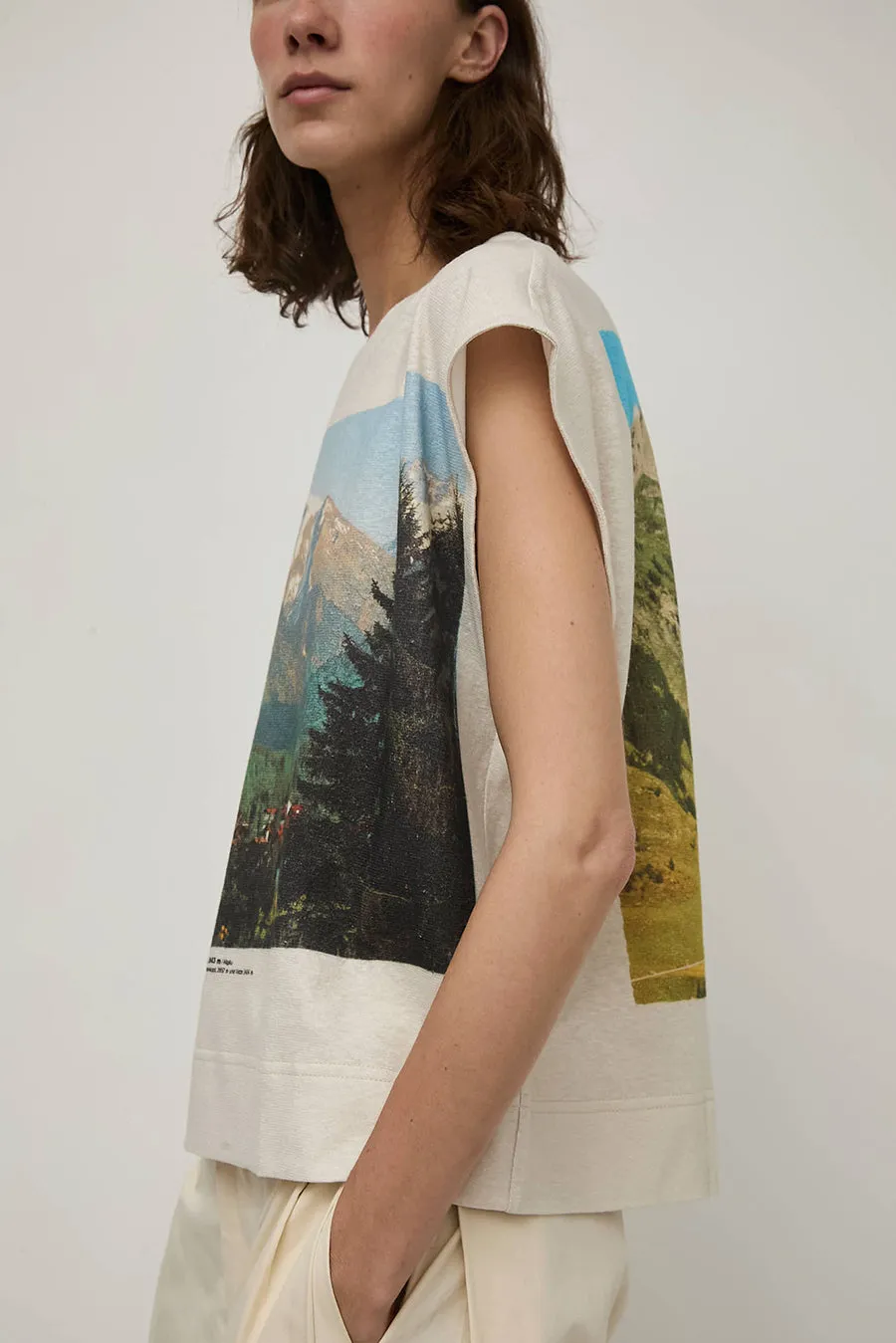 Anntian Tank Top in Print Postcards sold by No. 6 product image thumbnail 3
