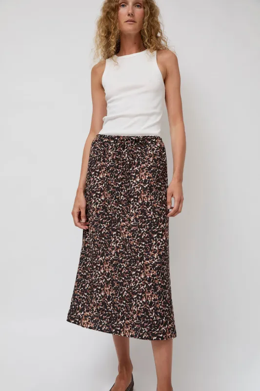 No.6 Inez Skirt in Brown Jungle sold by No. 6