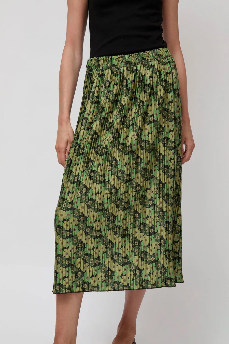 No.6 Kotomi Skirt in Olive Pansy sold by No. 6 product image thumbnail 3