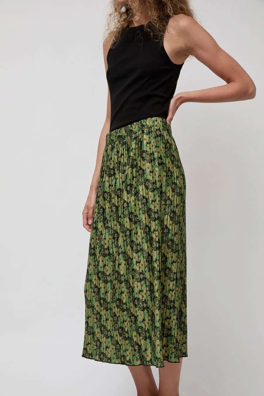 No.6 Kotomi Skirt in Olive Pansy sold by No. 6 product image thumbnail 2