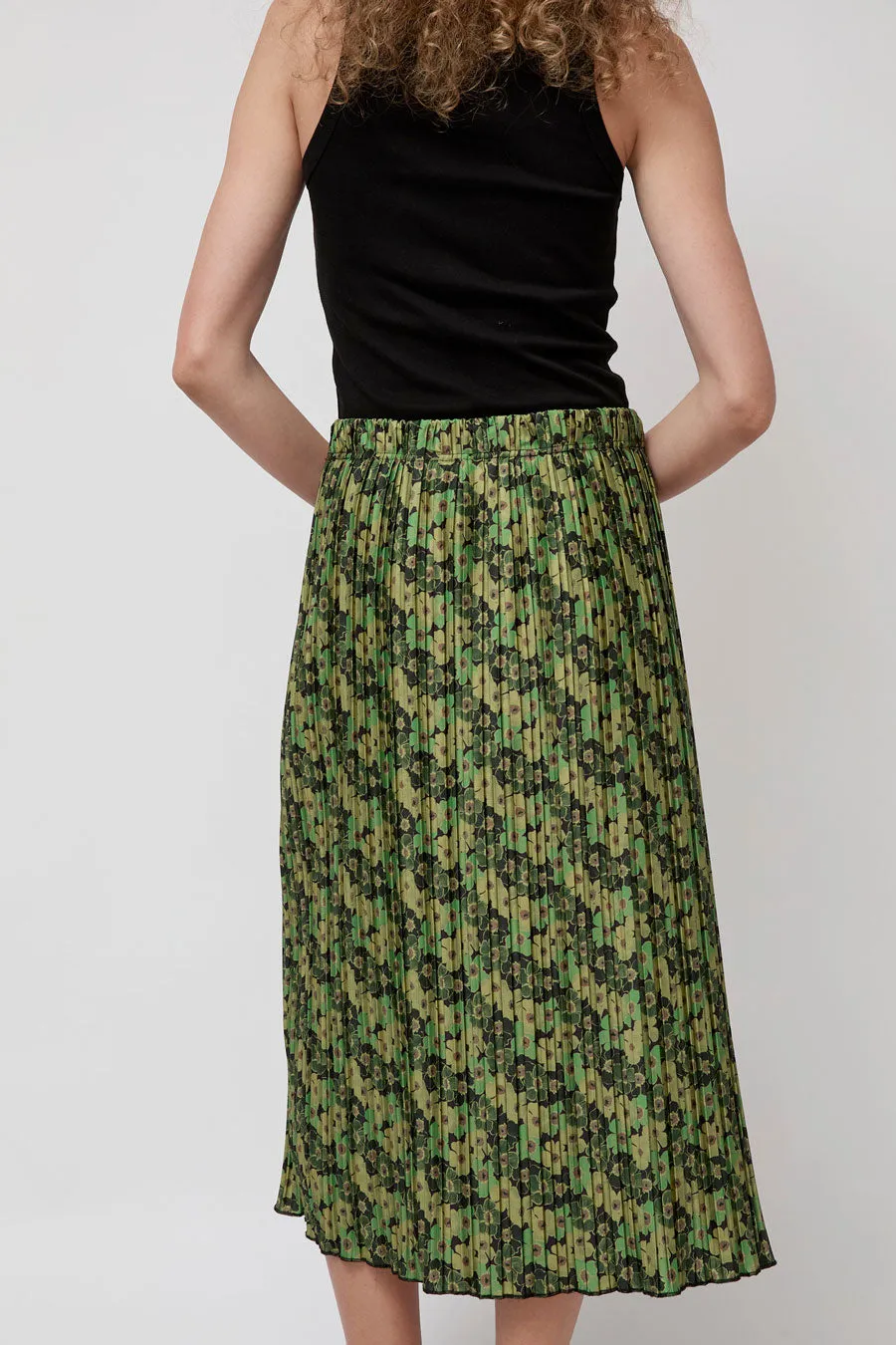 No.6 Kotomi Skirt in Olive Pansy sold by No. 6 product image thumbnail 5