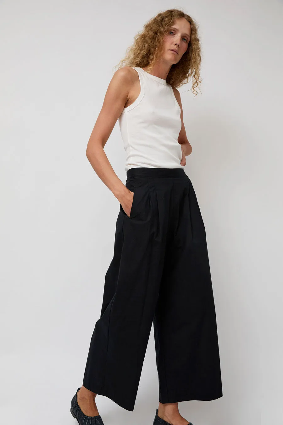 No.6 Jacob Pant in Black sold by No. 6