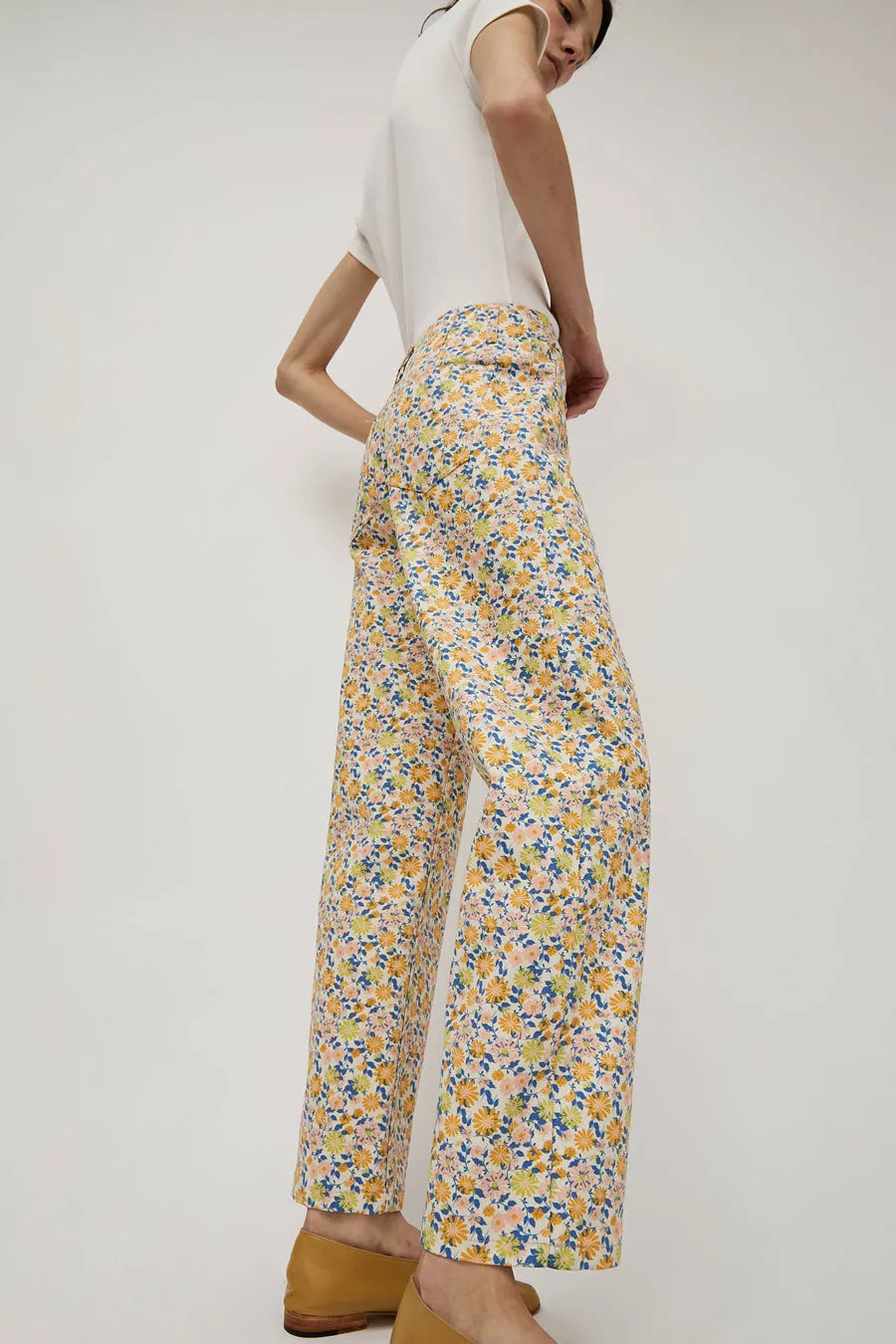 No.6 Agatha Pant in Melon Daisies sold by No. 6 product image thumbnail 2