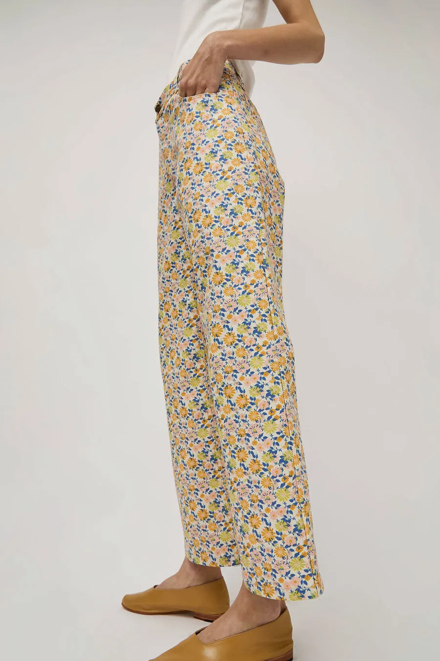 No.6 Agatha Pant in Melon Daisies sold by No. 6 product image thumbnail 5