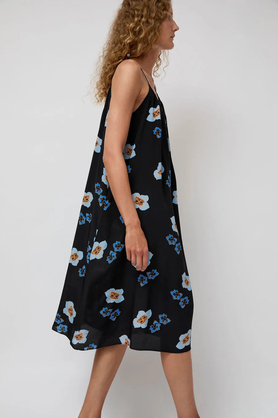 No.6 Ruby Dress in Black and Blue Amalfi sold by No. 6 product image thumbnail 2