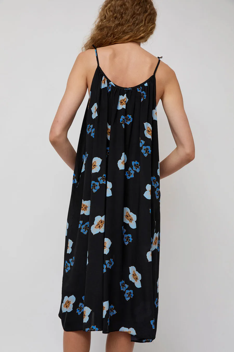 No.6 Ruby Dress in Black and Blue Amalfi sold by No. 6 product image thumbnail 5