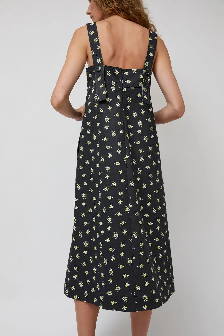 No.6 Linn Dress in Black and Yellow Ditsy sold by No. 6 product image thumbnail 2