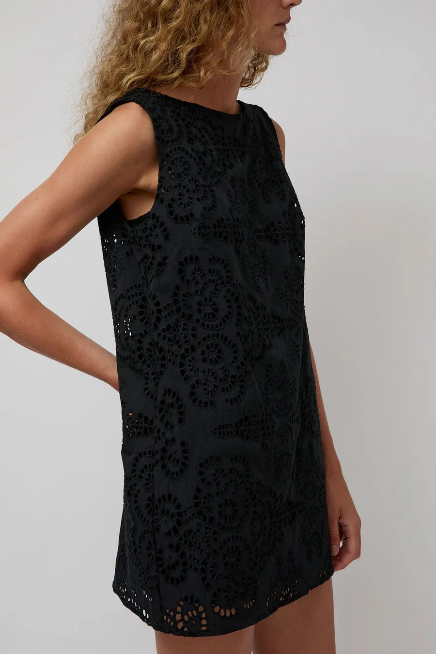 No.6 Clare Dress in Black Eyelet sold by No. 6 product image thumbnail 4