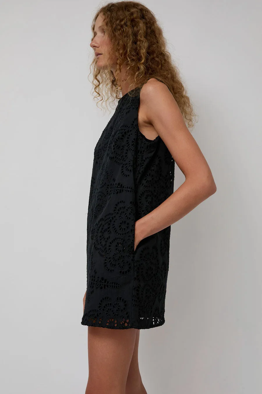 No.6 Clare Dress in Black Eyelet sold by No. 6 product image thumbnail 2