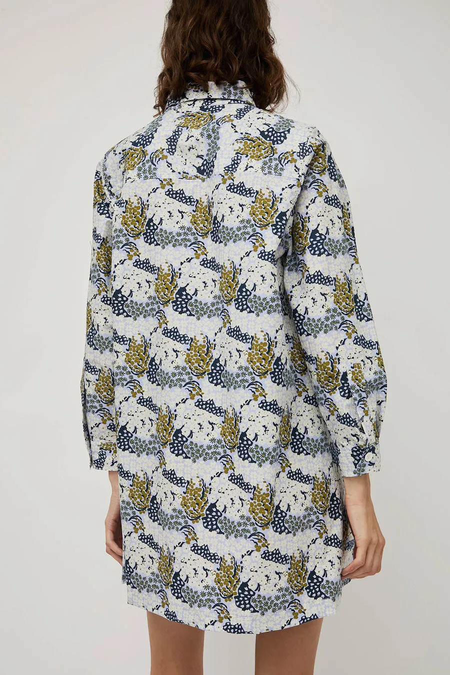 No.6 Annick Dress in Violet Camo Floral sold by No. 6 product image thumbnail 5