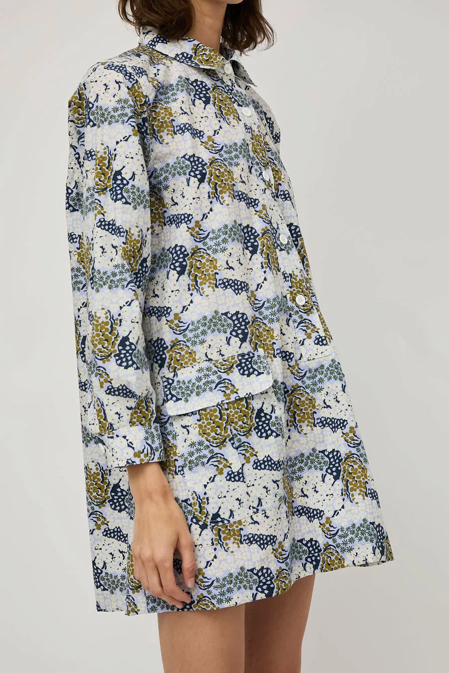 No.6 Annick Dress in Violet Camo Floral sold by No. 6 product image thumbnail 2