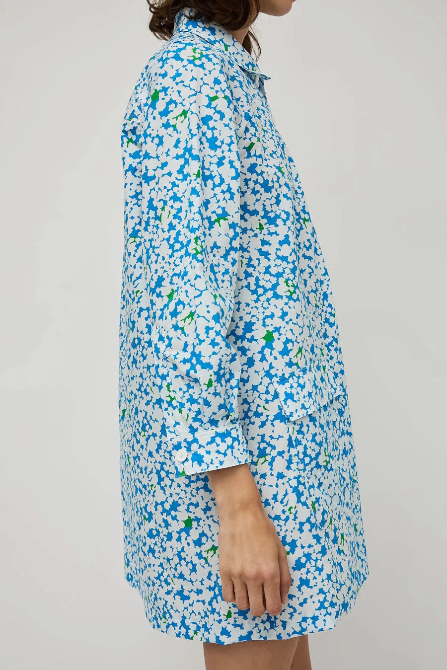 No.6 Annick Dress in Blue and White Blotch Print sold by No. 6 product image thumbnail 3