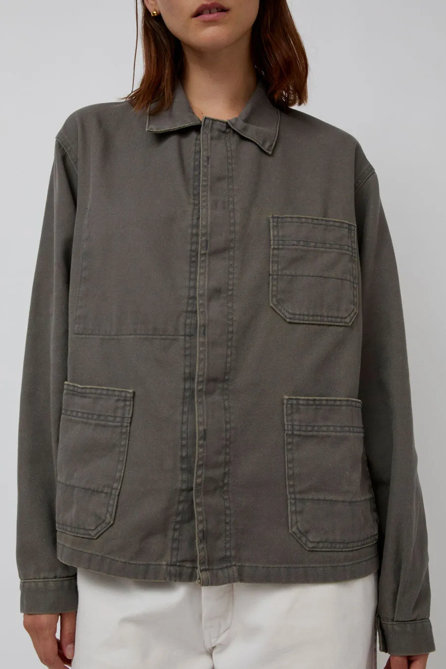 Sultan Wash Work Jacket UK in Gris Yellow sold by No. 6 product image thumbnail 3