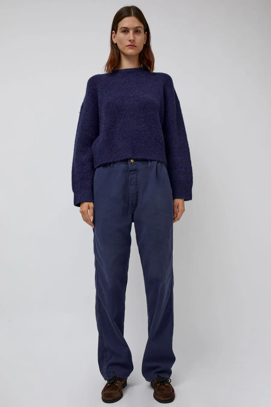 Sultan Wash Petit Baggy UK in Blue Brown sold by No. 6