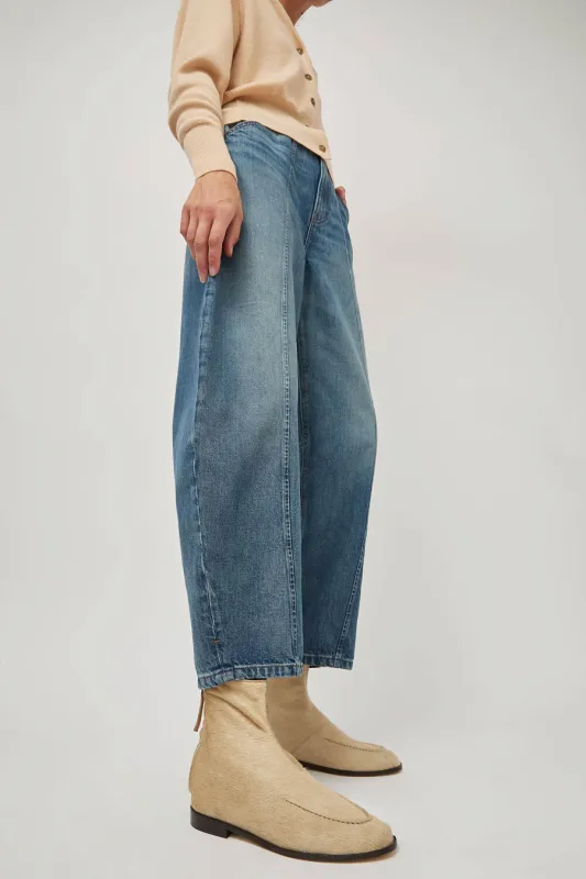 Hereu Juliol Boot in Custard Calf Hair sold by No. 6