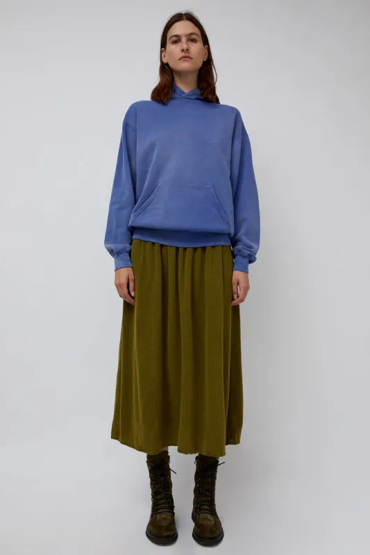 Sultan Wash Suzanne Skirt Oxford in Khaki Yellow sold by No. 6