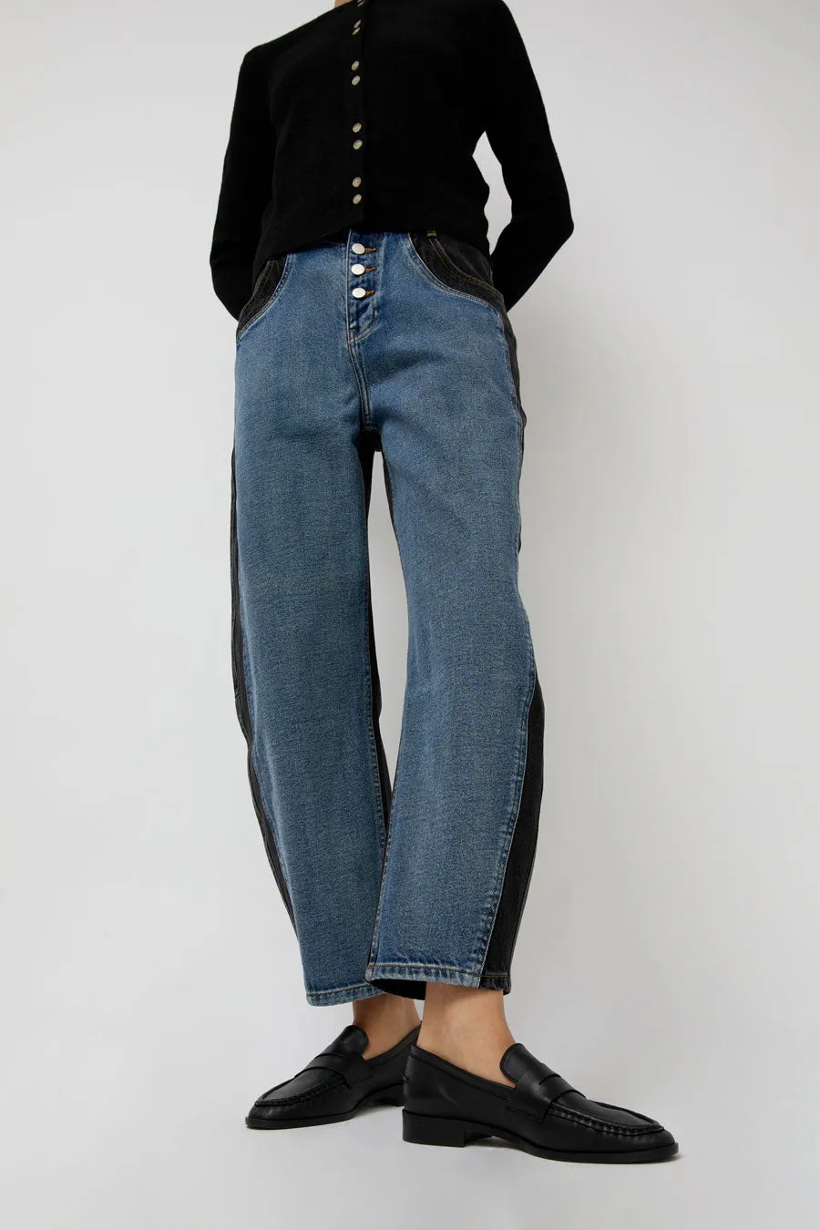 ATP Atelier Airola Loafer in Black Nappa sold by No. 6 product image thumbnail 3