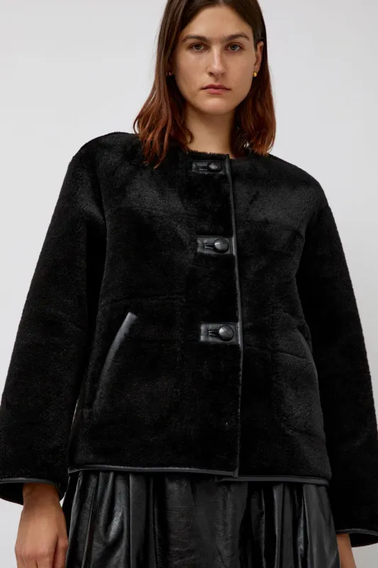 No.6 Niels Reversible Jacket in Black sold by No. 6