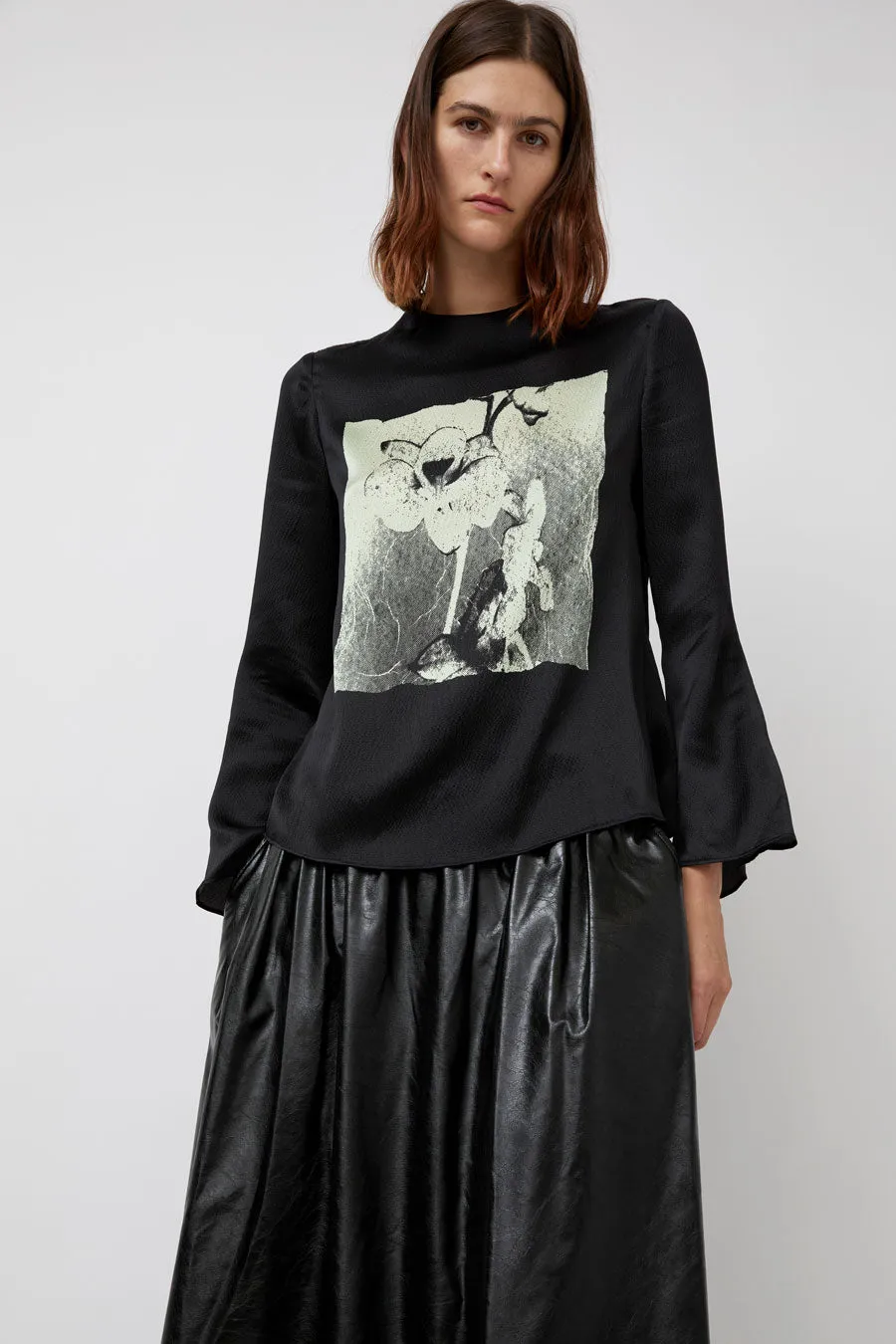 No.6 Diane Top in Black Magnolia sold by No. 6 product image thumbnail 3