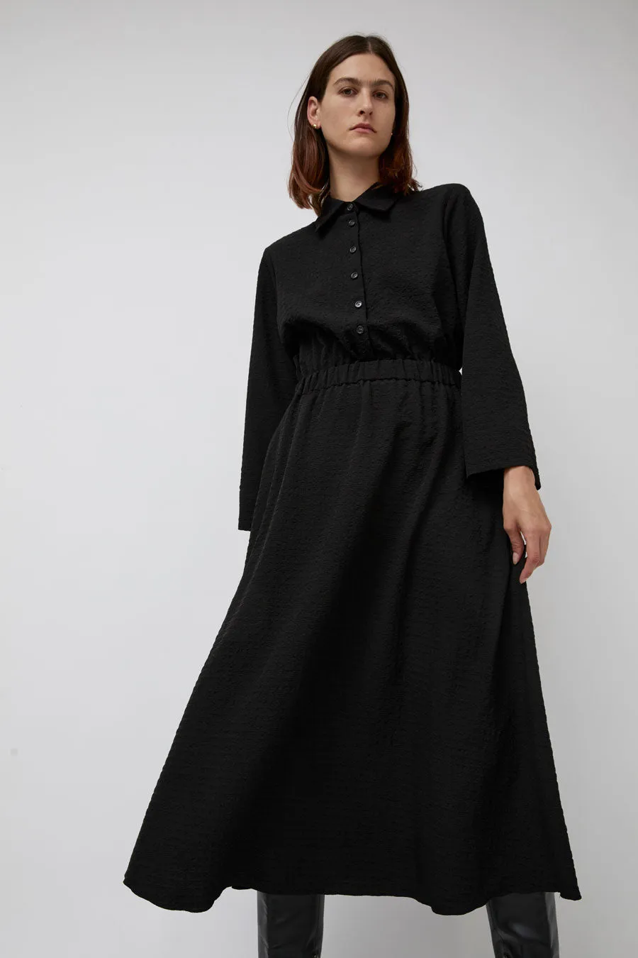 No.6 Crosby Dress in Black sold by No. 6