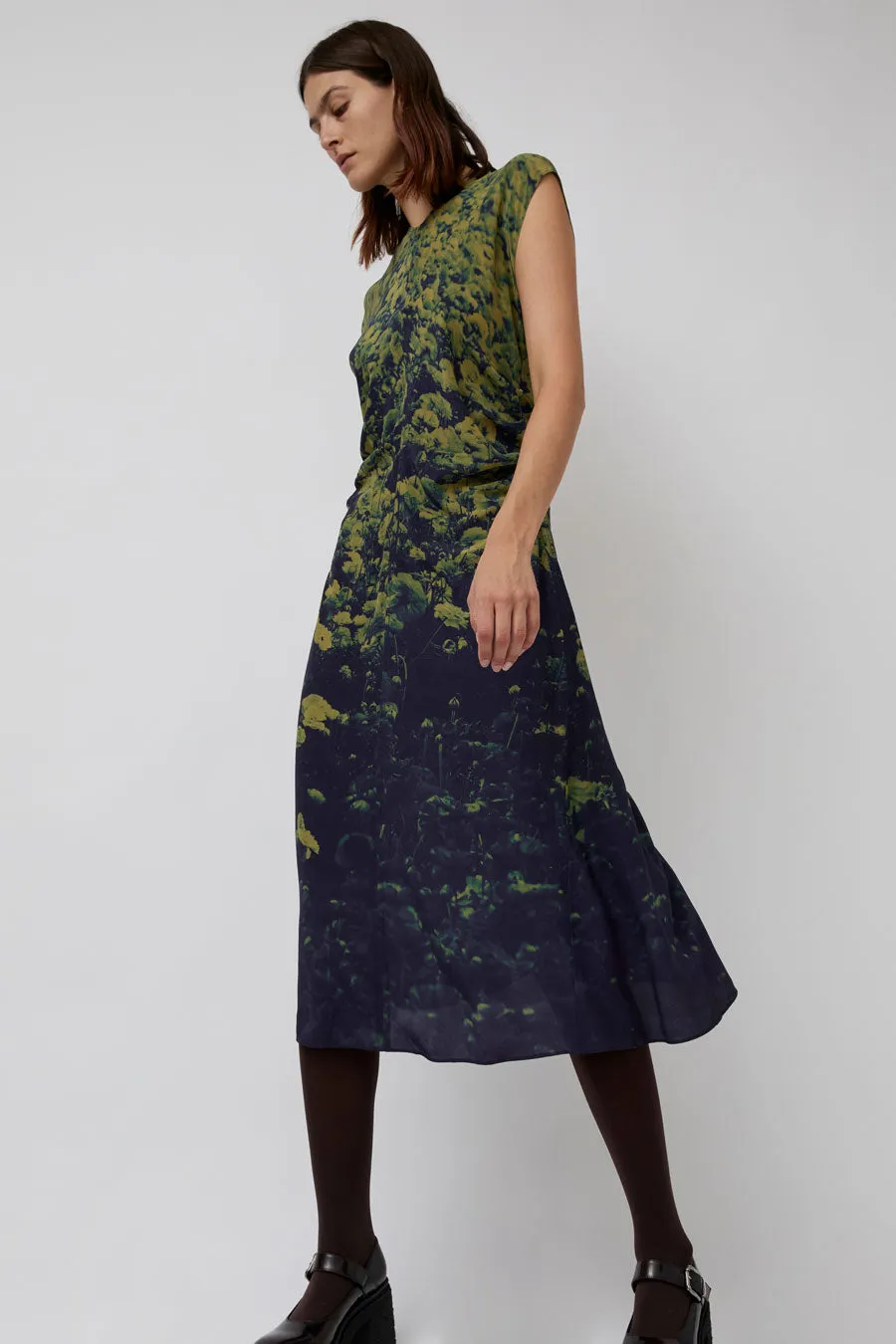 No.6 Rochelle Dress in Green Poppies sold by No. 6 product image thumbnail 3