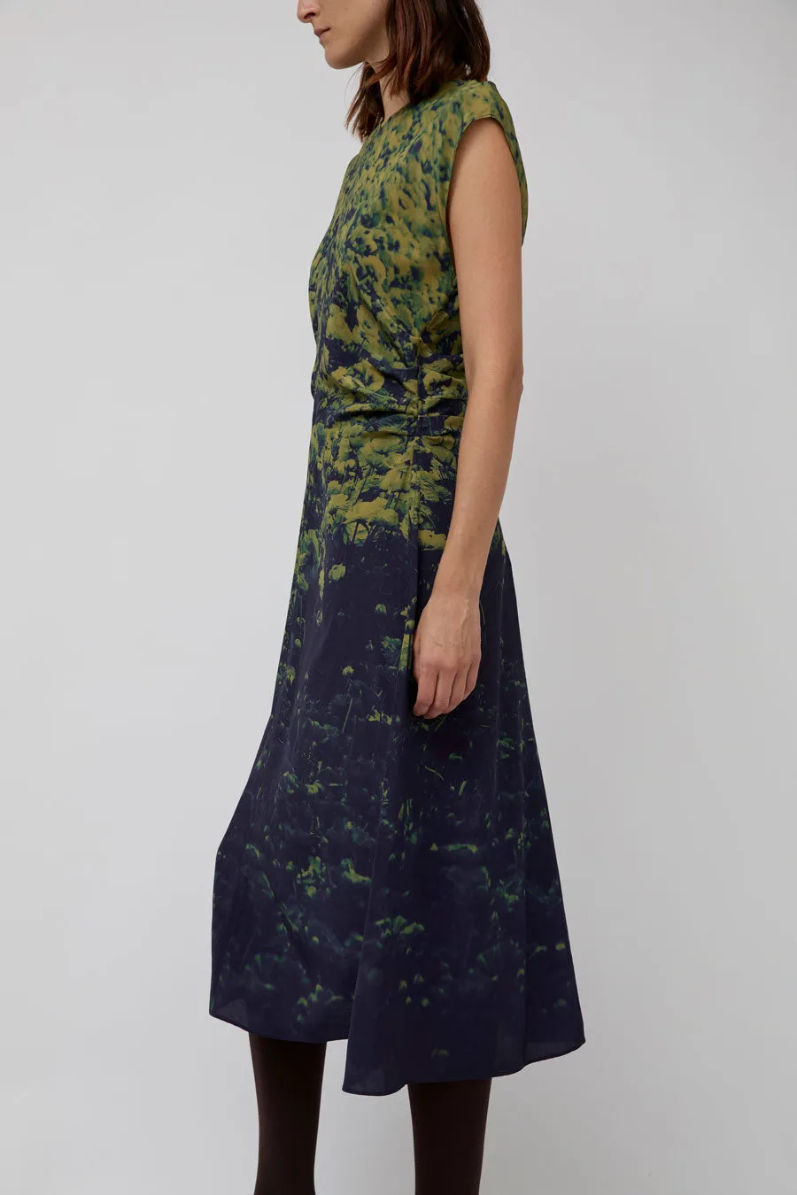 No.6 Rochelle Dress in Green Poppies sold by No. 6 product image thumbnail 2