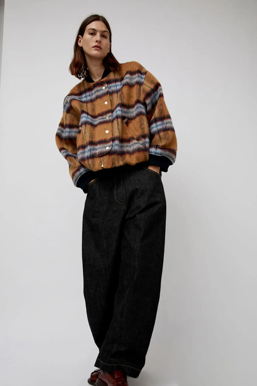 No.6 Dover Jacket in Camel Plaid sold by No. 6 product image thumbnail 5