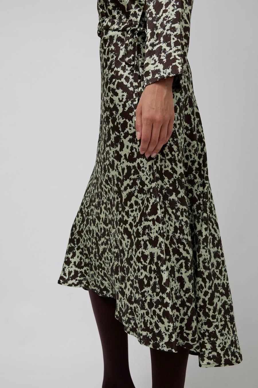 No.6 Mitta Skirt in Mint Ink Blot sold by No. 6 product image thumbnail 5
