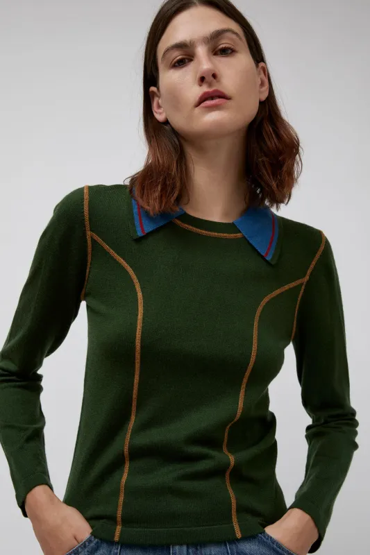 No.6 Lainey Top in Hunter sold by No. 6