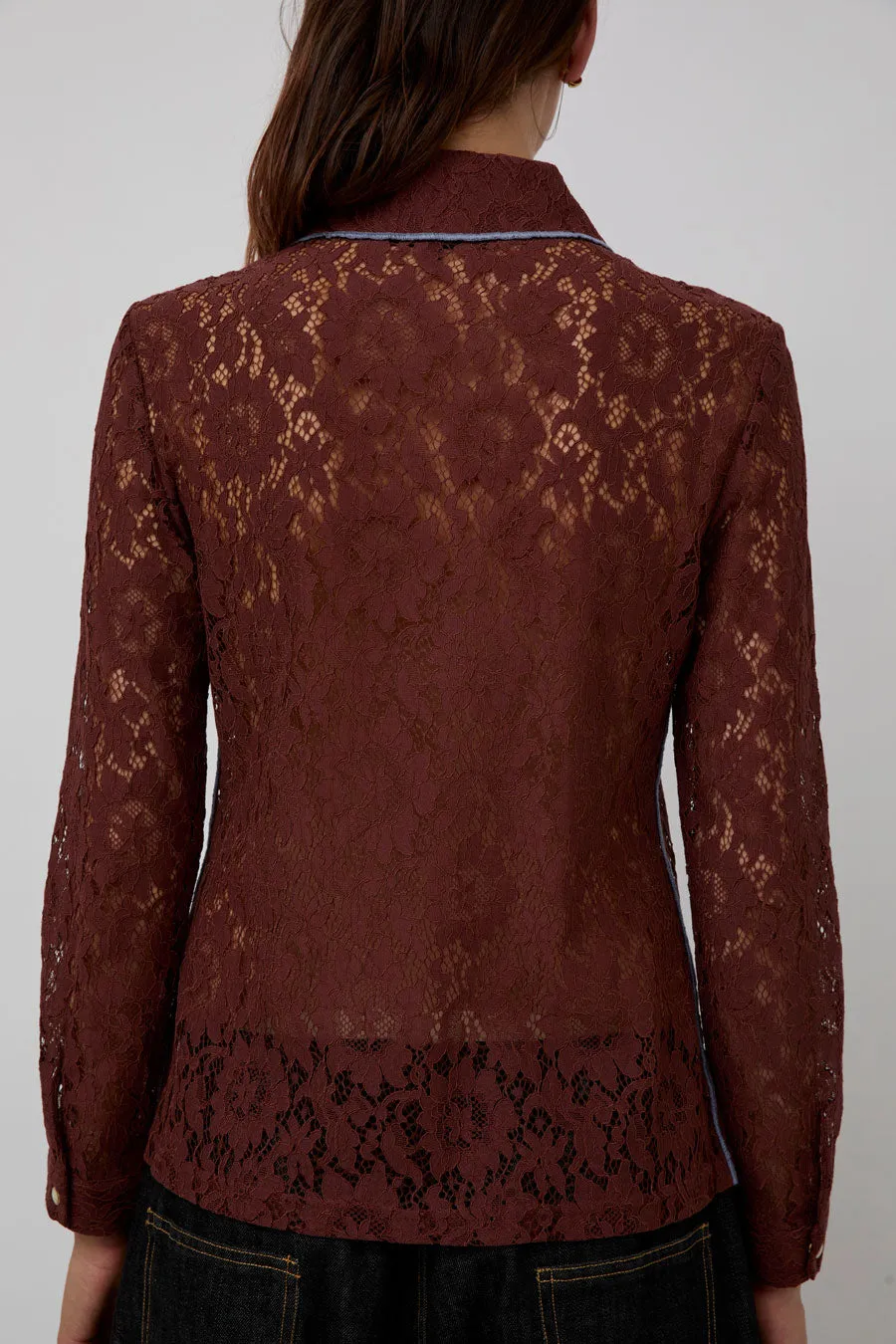 No.6 Anaise Top in Chocolate sold by No. 6 product image thumbnail 5