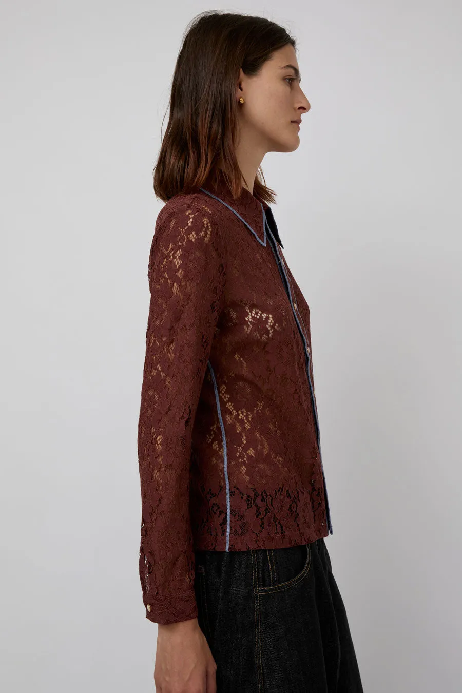 No.6 Anaise Top in Chocolate sold by No. 6 product image thumbnail 4