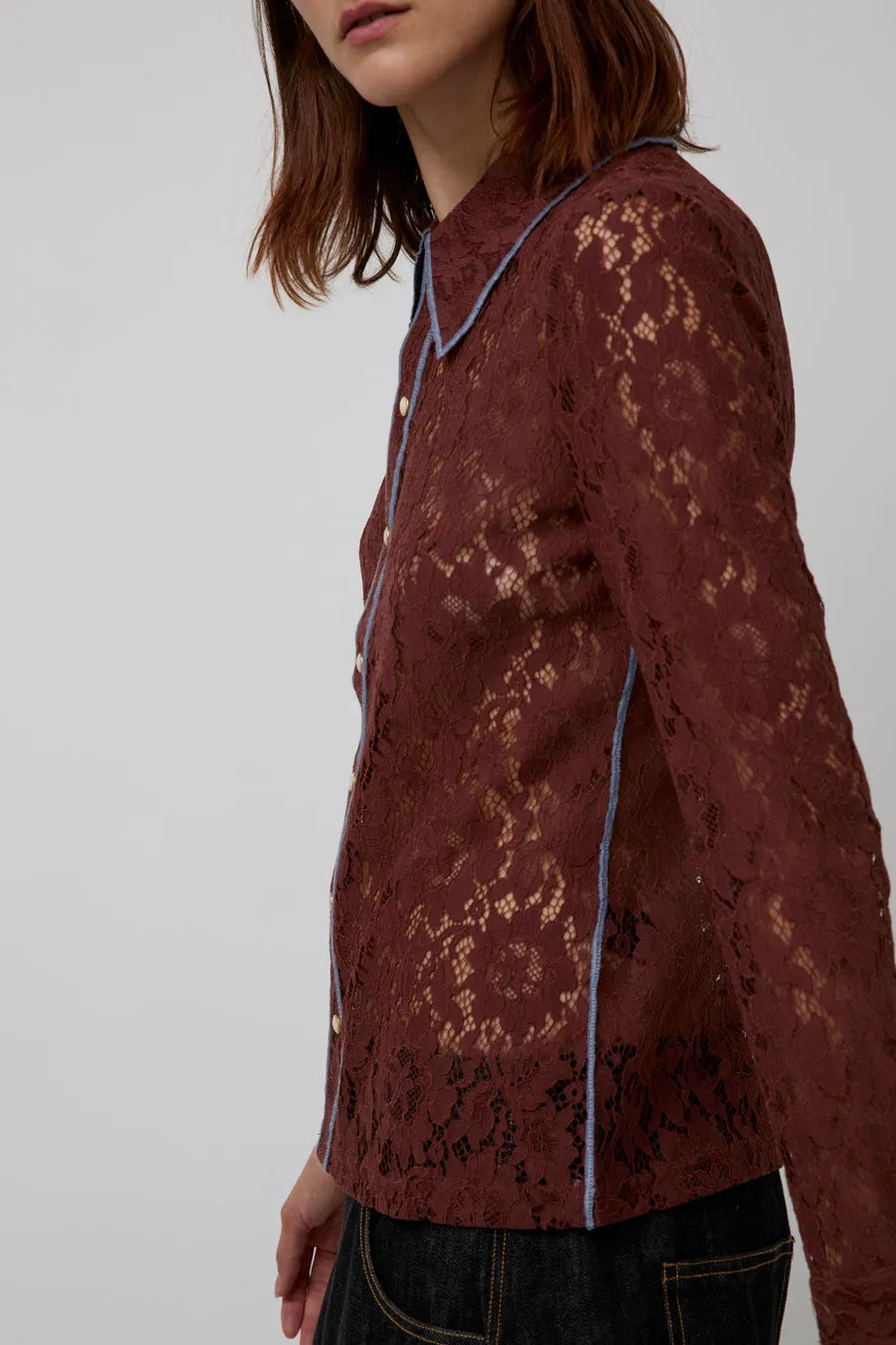 No.6 Anaise Top in Chocolate sold by No. 6 product image thumbnail 2