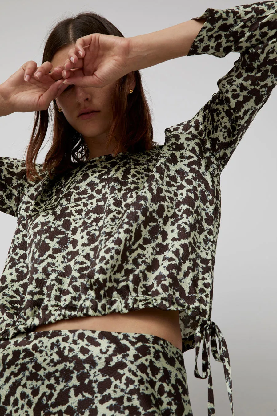 No.6 Ana Top in Mint Ink Blot sold by No. 6 product image thumbnail 2