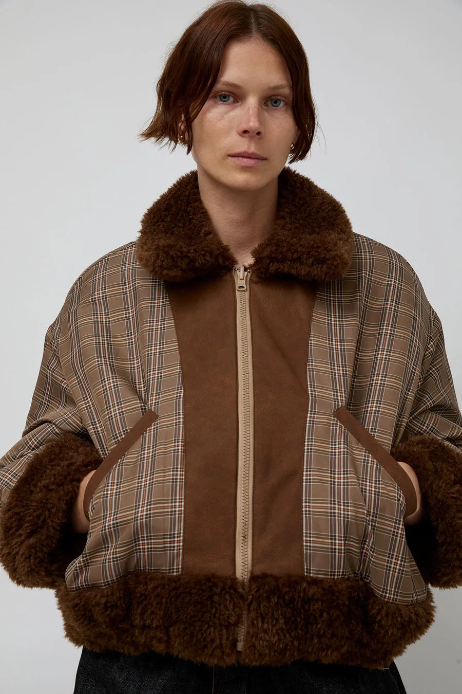 No.6 Wicke Jacket in Chocolate sold by No. 6