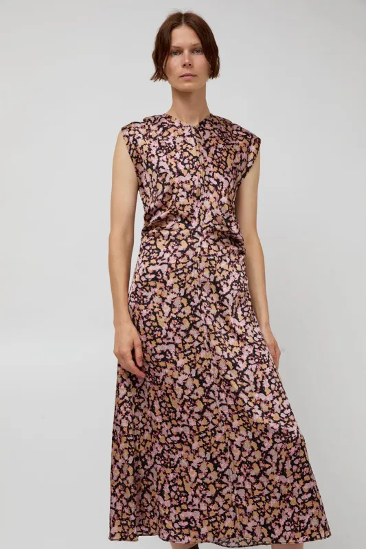 No.6 Rochelle Dress in Pink Ink Blot sold by No. 6