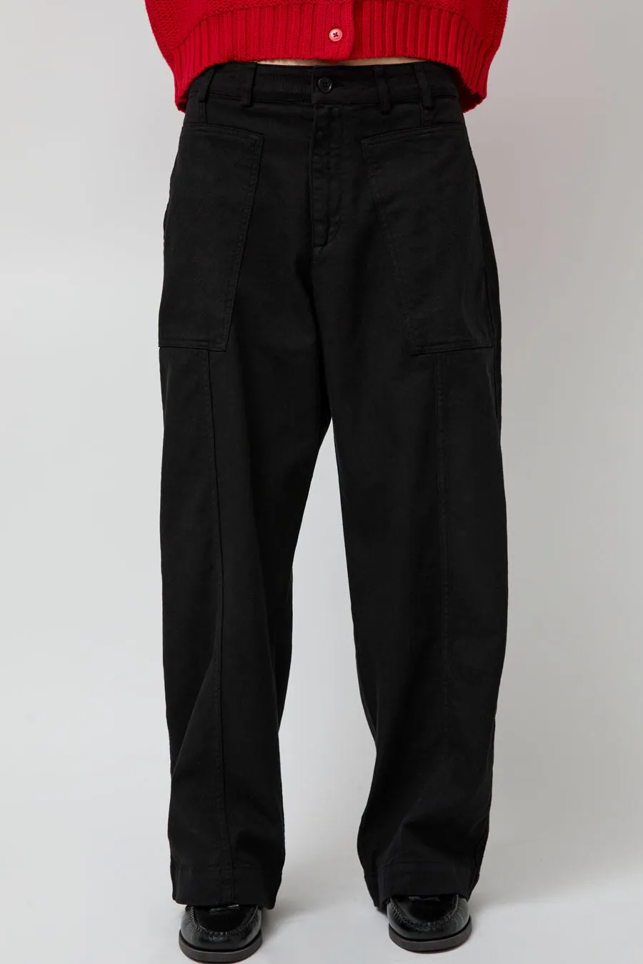 YMC Peggy Trouser in Black sold by No. 6 product image thumbnail 3