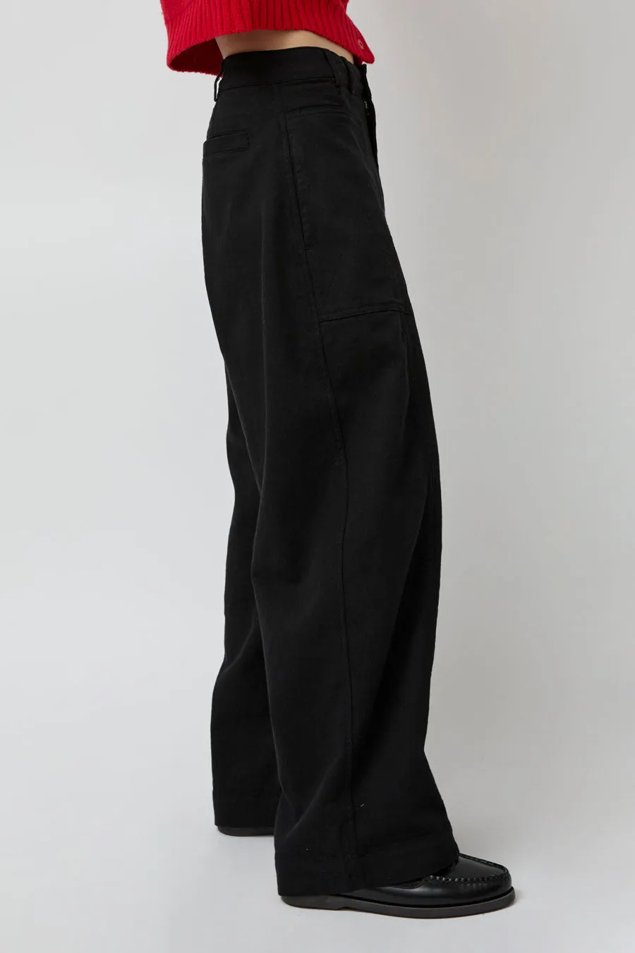 YMC Peggy Trouser in Black sold by No. 6 product image thumbnail 2
