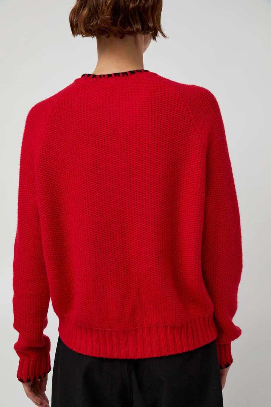 YMC Lotus Cardigan in Red sold by No. 6 product image thumbnail 5
