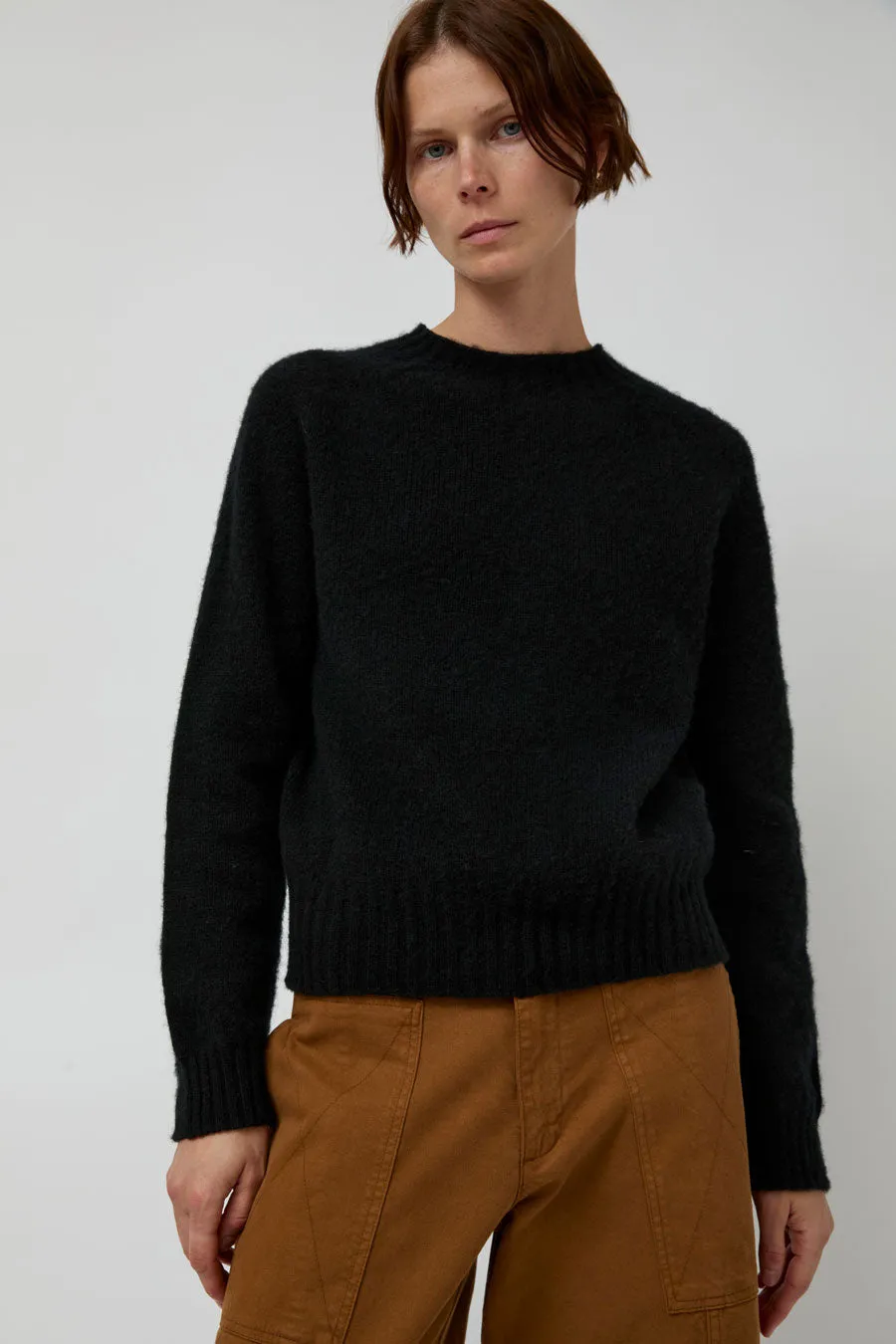 YMC Jets Crewneck in Black sold by No. 6