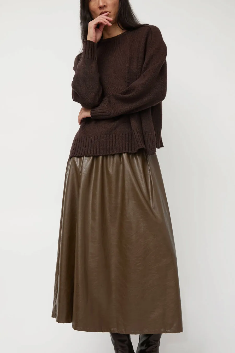 No.6 Mel Skirt in Cafe sold by No. 6 product image thumbnail 4