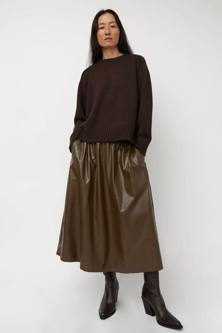 No.6 Mel Skirt in Cafe sold by No. 6