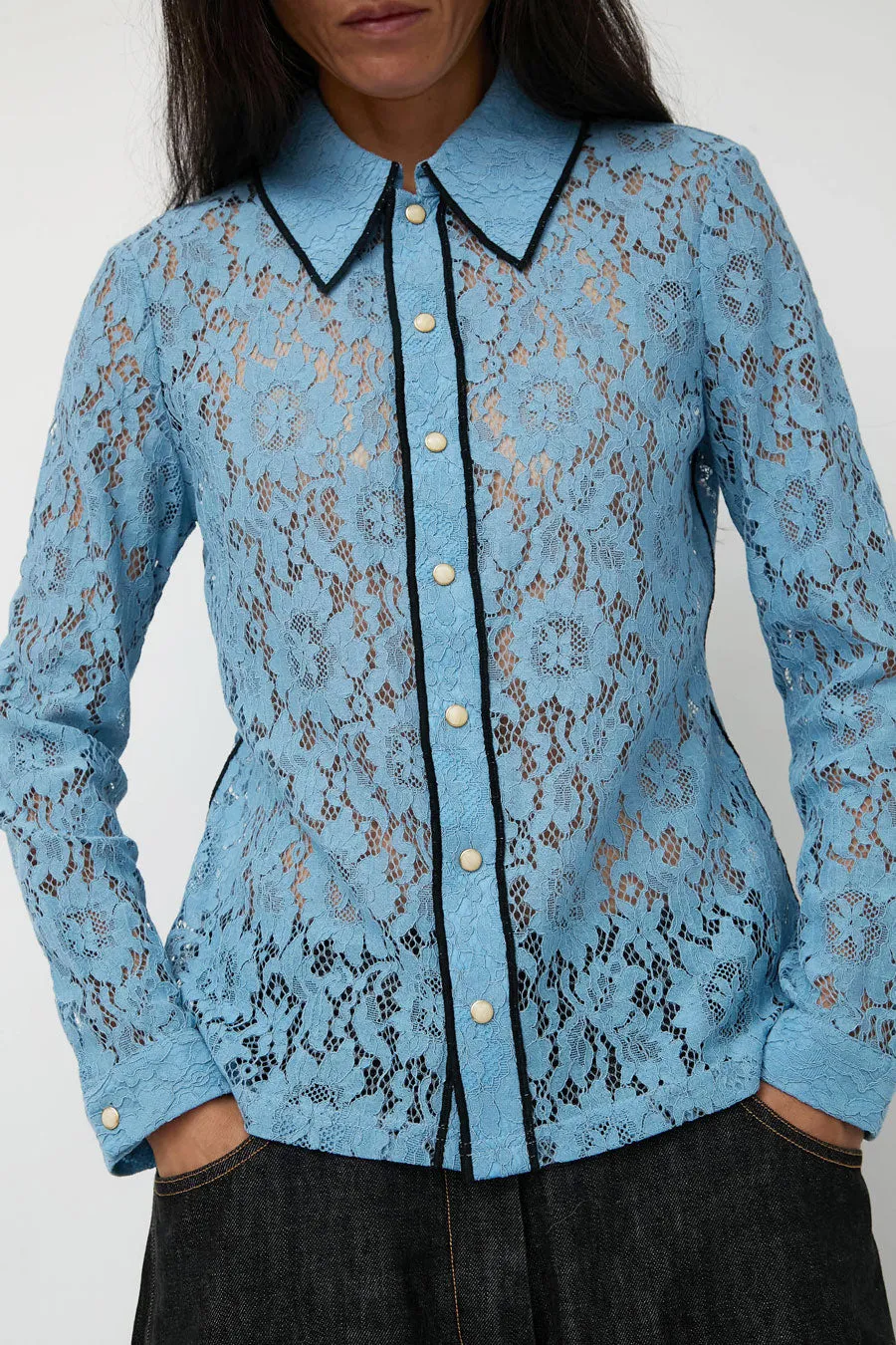 No.6 Anaise Top in Blue sold by No. 6 product image thumbnail 3