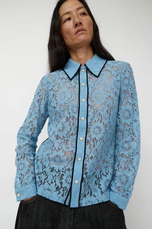 No.6 Anaise Top in Blue made by No. 6