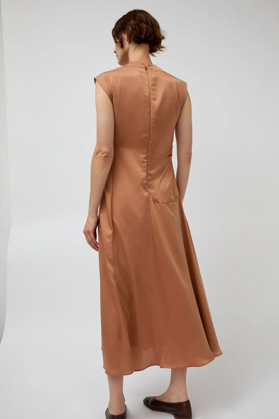 Atelier Delphine Twisted Dress in Camel sold by No. 6 product image thumbnail 5