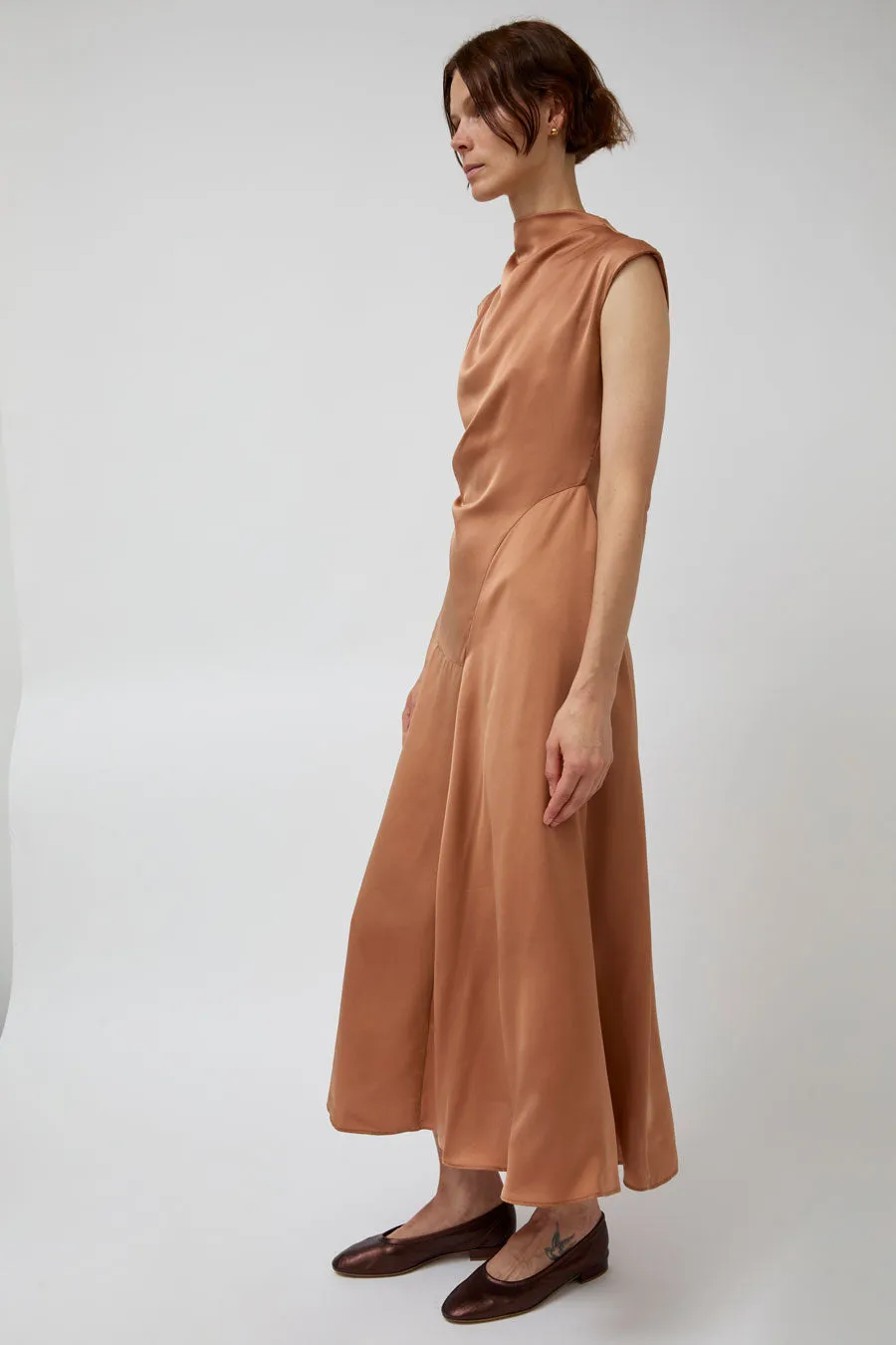 Atelier Delphine Twisted Dress in Camel sold by No. 6 product image thumbnail 2