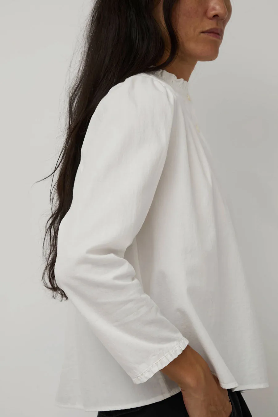 Nothing Written Tutto Cotton Shirt in White sold by No. 6 product image thumbnail 2