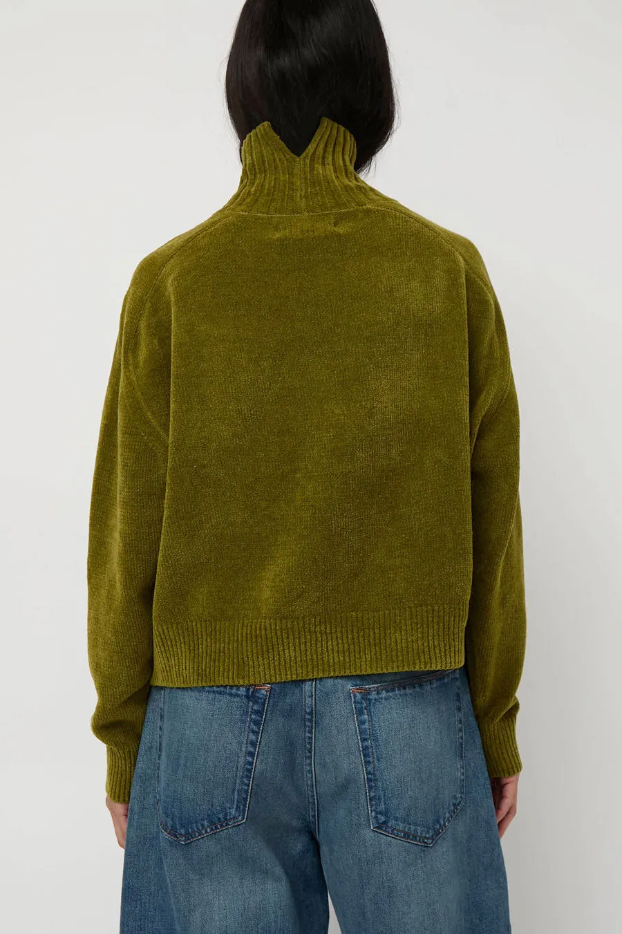 Sayaka Davis Highneck Sweater in Pickle sold by No. 6 product image thumbnail 5
